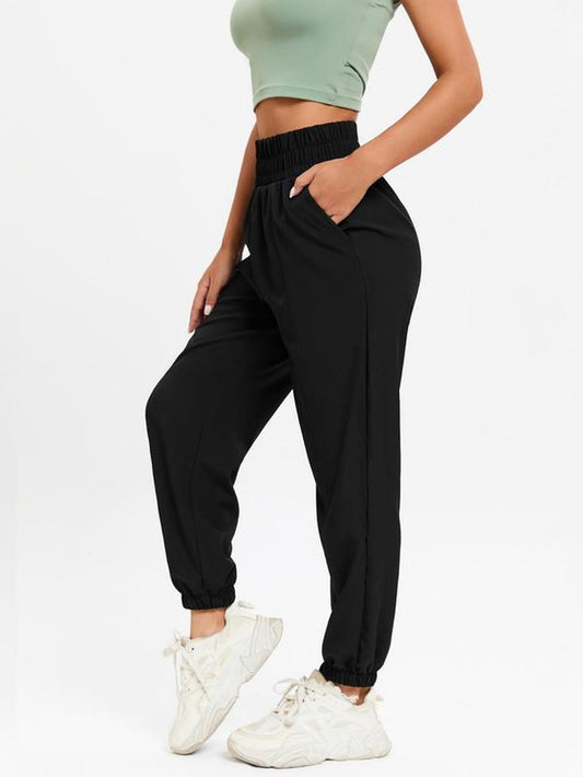 High Waist Running Fitness Trousers